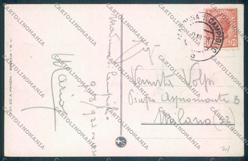 Trento Pinzolo Madonna di Campiglio Campo Carlo Magno cartolina ZB0774 – retro