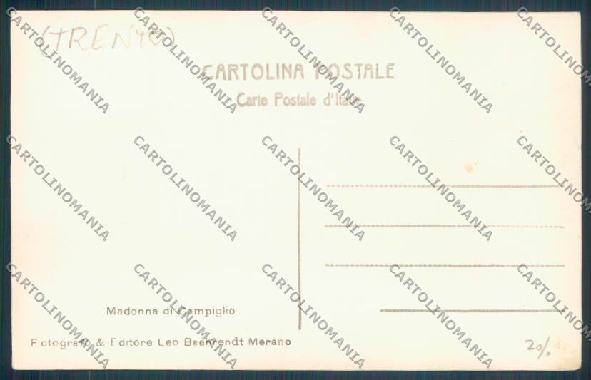 Trento Pinzolo Madonna di Campiglio Foto cartolina ZB0780 – retro
