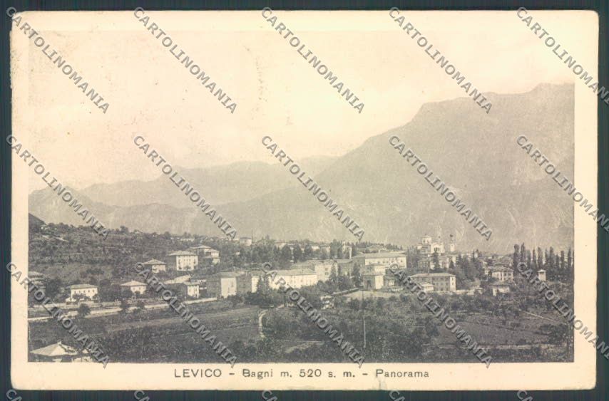 Trento Levico Terme STRAPPO cartolina ZB0785 – fronte