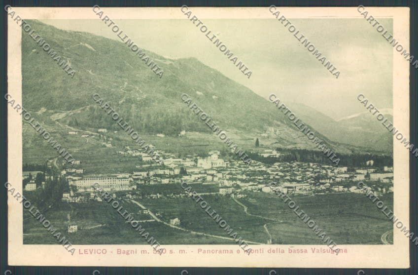 Trento Levico Terme cartolina ZB0788 – fronte