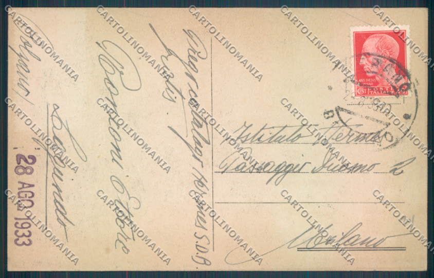 Trento Levico Terme cartolina ZB0799 – retro
