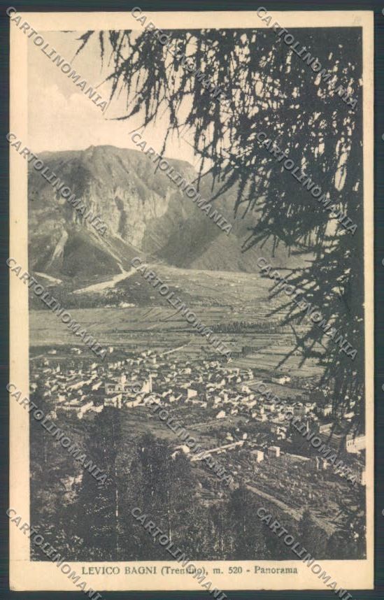 Trento Levico Terme cartolina ZB0800 – fronte