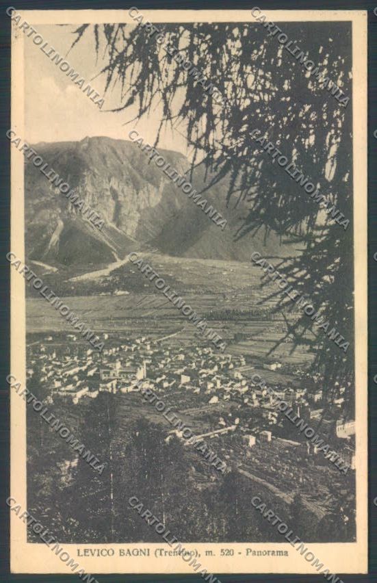 Trento Levico Terme cartolina ZB0801 – fronte