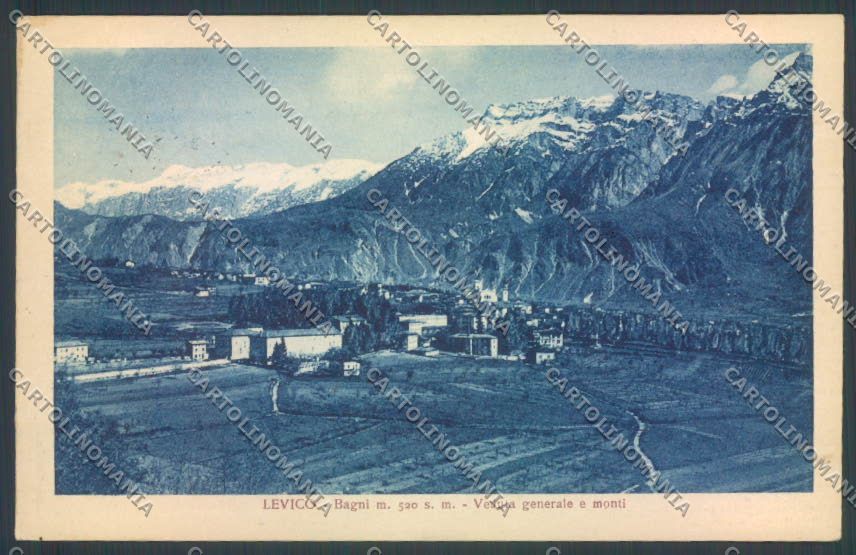 Trento Levico Terme cartolina ZB0805 – fronte