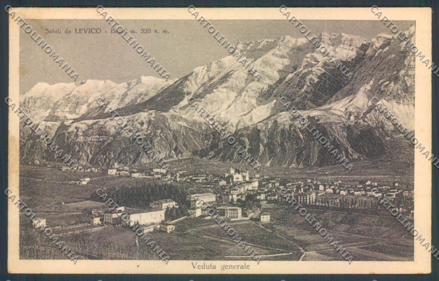 Trento Levico Terme cartolina ZB0807 – fronte
