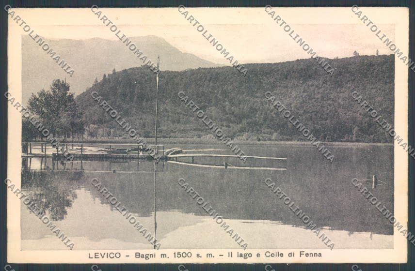 Trento Levico Terme cartolina ZB0817 – fronte
