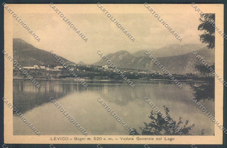 Trento Levico Terme cartolina ZB0821 – fronte