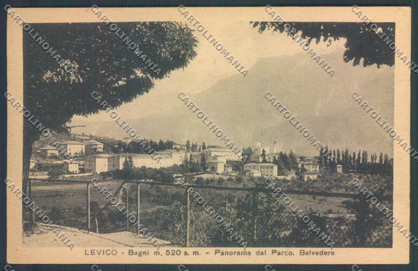 Trento Levico Terme cartolina ZB0822 – fronte