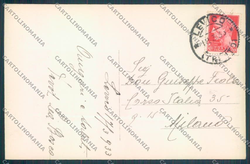 Trento Levico Terme Foto cartolina ZB0829 – retro