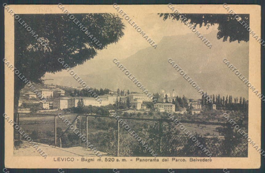 Trento Levico Terme cartolina ZB0837 – fronte