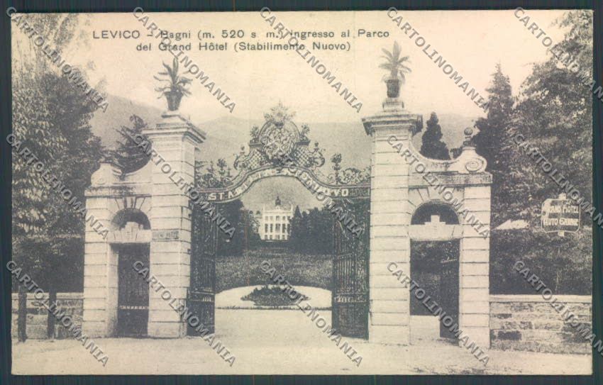 Trento Levico Terme cartolina ZB0841 – fronte