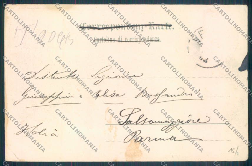 Trento Levico Terme ABRASA cartolina ZB0842 – retro