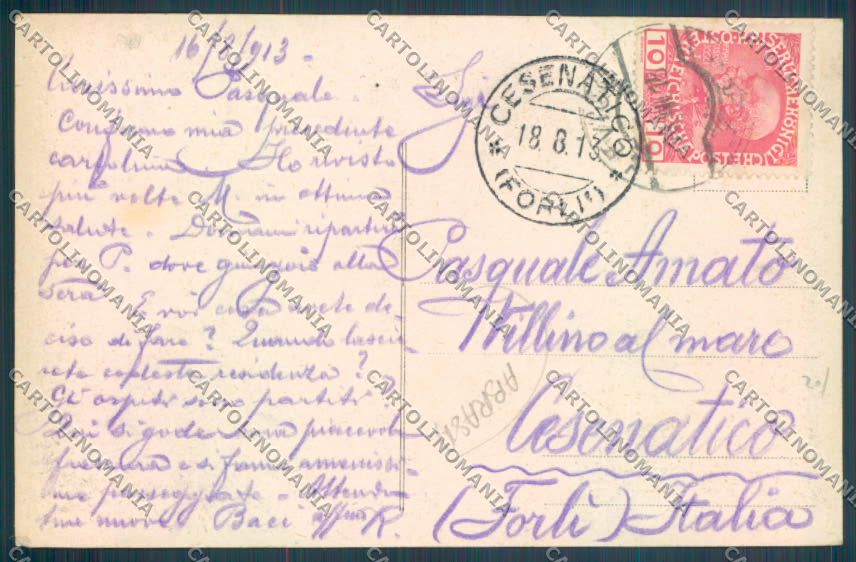 Trento Levico Terme ABRASA cartolina ZB0851 – retro