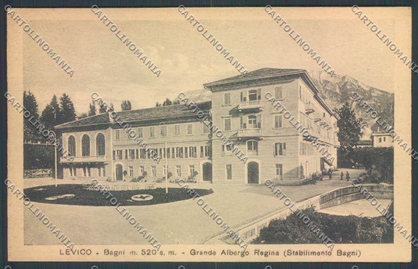Trento Levico Terme cartolina ZB0852 – fronte