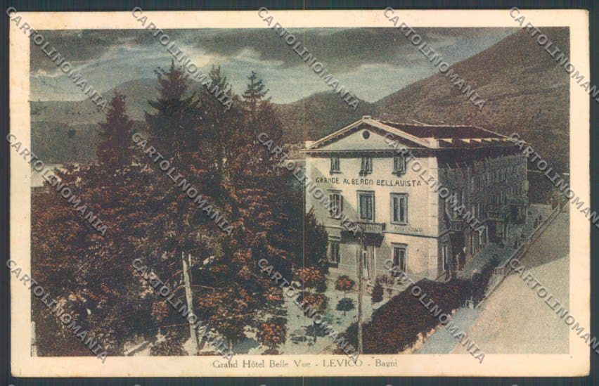 Trento Levico Terme Chiaro di Luna cartolina ZB0853 – fronte