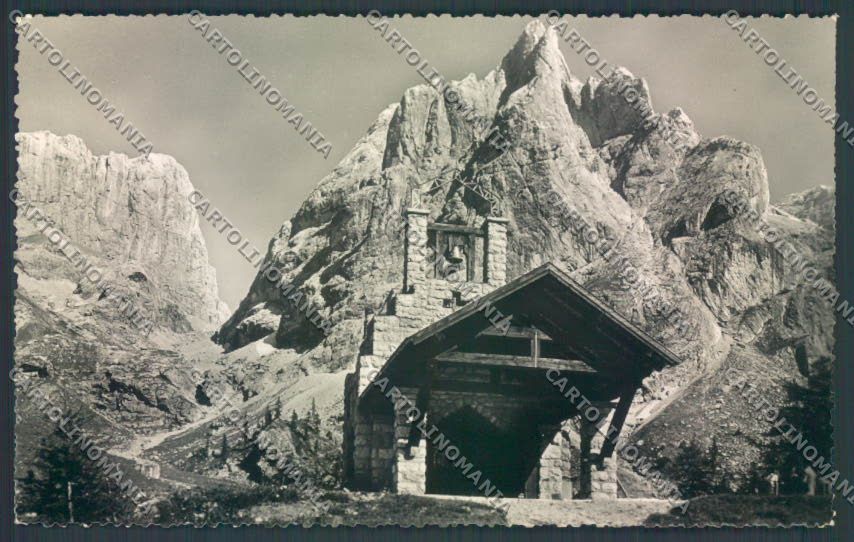 Trento Marmolada Rifugio Contrin Foto cartolina ZB0898 – fronte