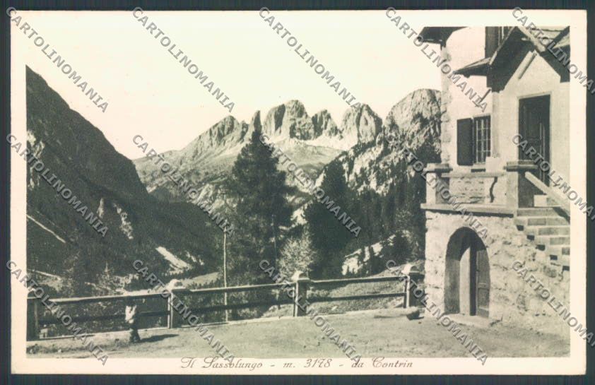 Trento Marmolada Rifugio Contrin Foto cartolina ZB0899 – fronte