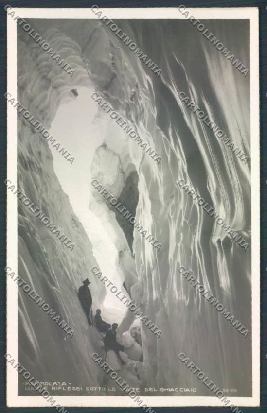 Trento Marmolada Ghiacciaio Alpinismo Foto cartolina ZB0900 – fronte