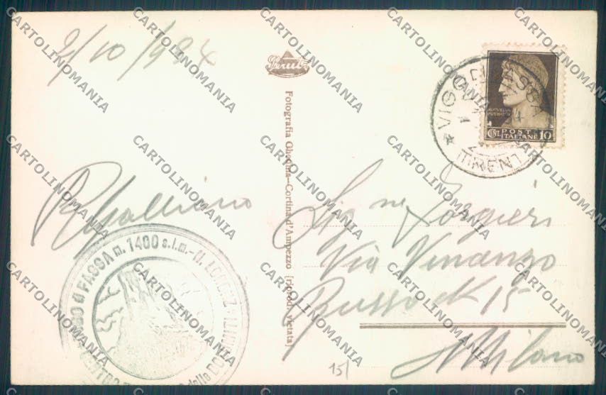 Trento Marmolada Ghiacciaio Alpinismo Foto cartolina ZB0900 – retro