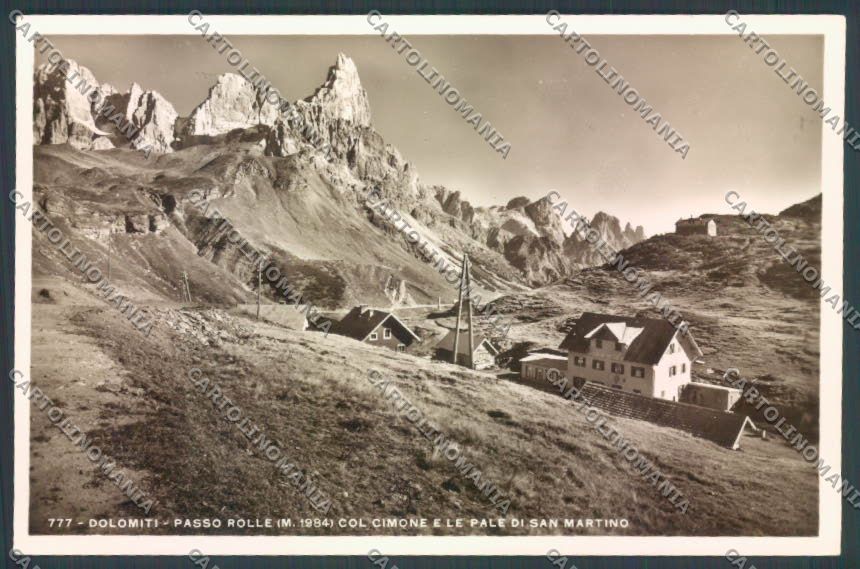 Trento Passo Rolle Foto cartolina ZB0912 – fronte