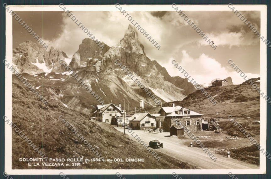 Trento Passo Rolle foto cartolina ZB0925 – fronte
