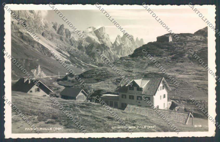 Trento Passo Rolle foto cartolina ZB0927 – fronte