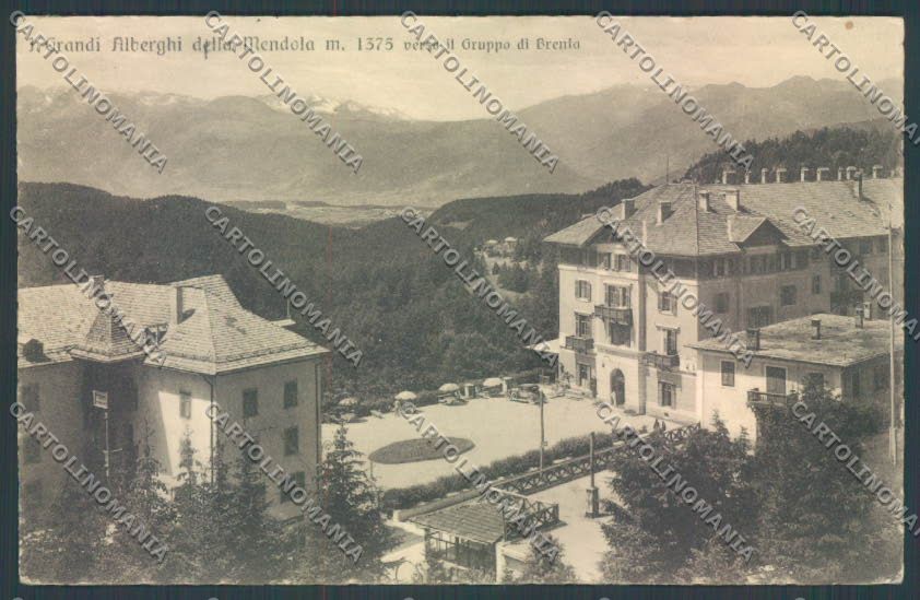 Trento Passo della Mendola cartolina ZB0934 – fronte