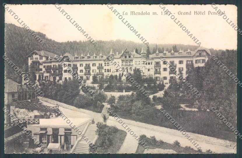 Trento Passo della Mendola cartolina ZB0938 – fronte