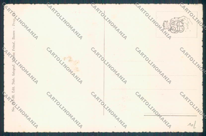 Trento Passo della Mendola cartolina ZB0938 – retro