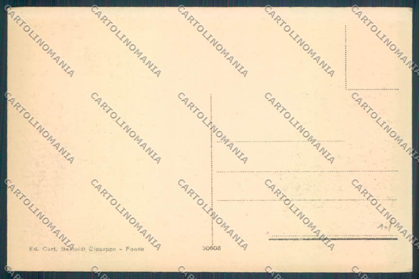 Trento Passo della Mendola cartolina ZB0939 – retro