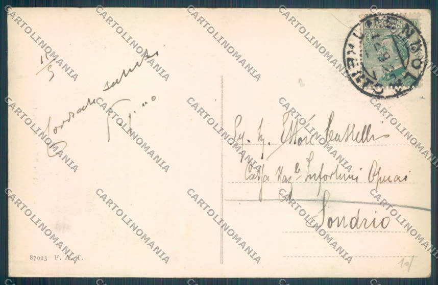 Trento Passo della Mendola cartolina ZB0940 – retro