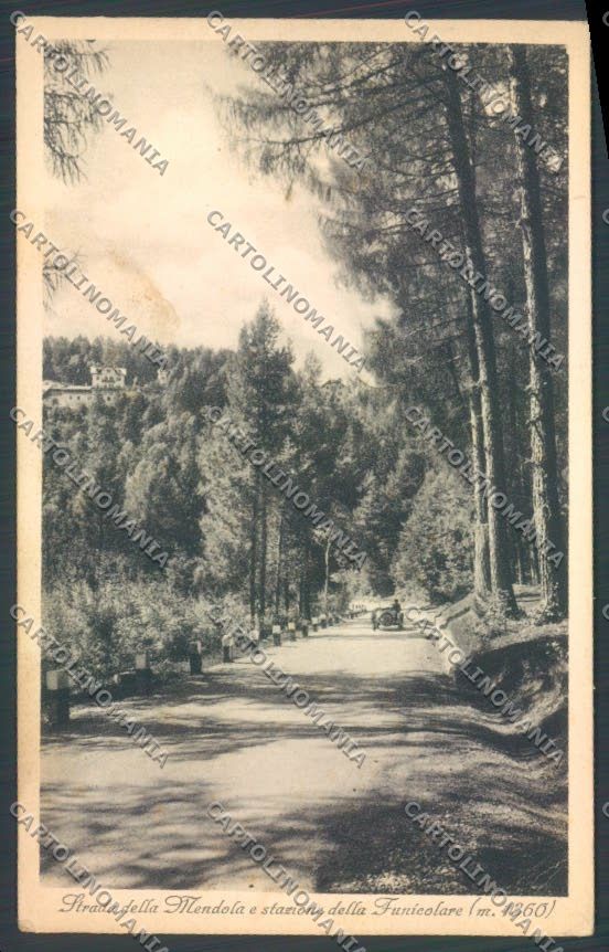 Trento Passo della Mendola cartolina ZB0945 – fronte