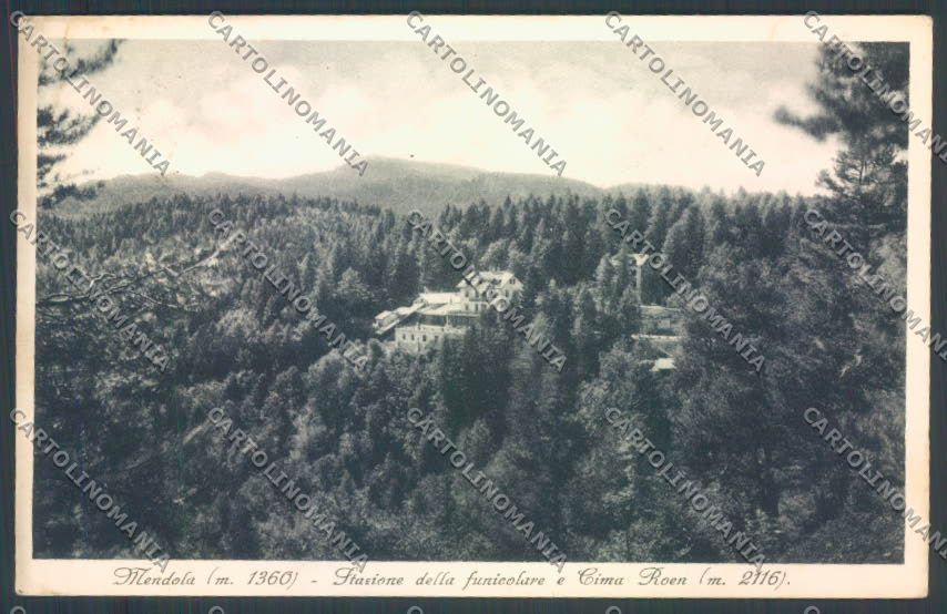Trento Passo della Mendola cartolina ZB0947 – fronte
