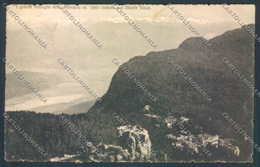 Trento Passo della Mendola cartolina ZB0950 – fronte
