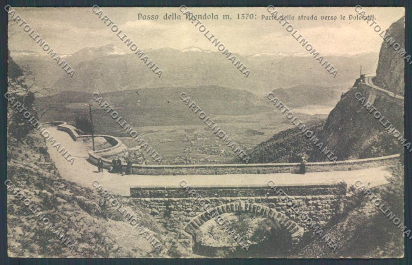 Trento Passo della Mendola cartolina ZB0951 – fronte