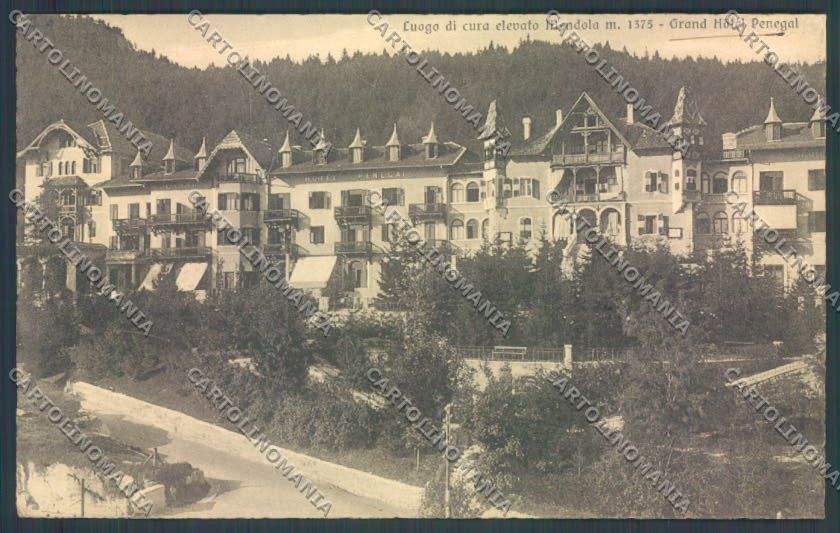 Trento Passo della Mendola cartolina ZB0954 – fronte