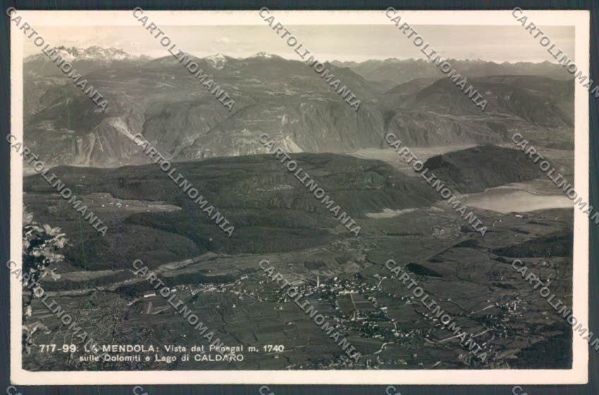 Trento Passo della Mendola Foto cartolina ZB0970 – fronte