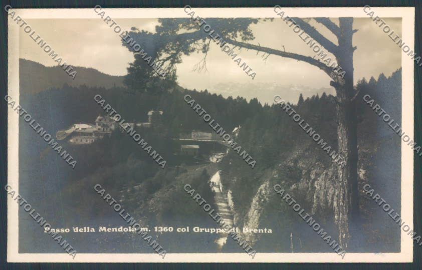 Trento Passo della Mendola Foto cartolina ZB0972 – fronte