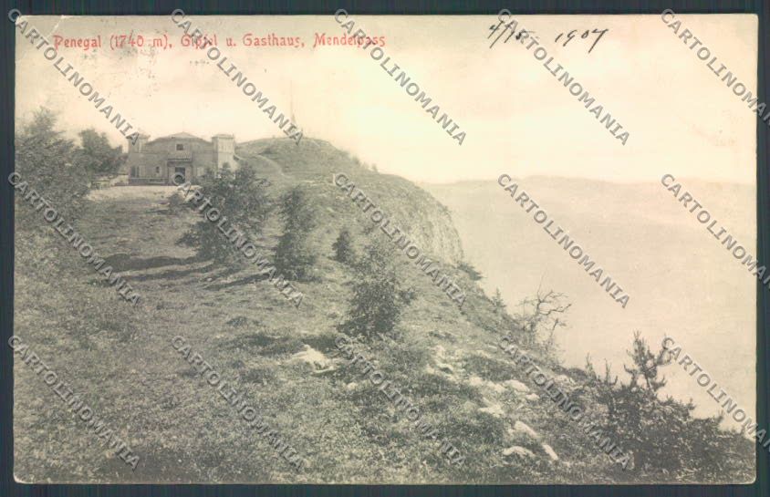 Trento Passo della Mendola PIEGA cartolina ZB0977 – fronte