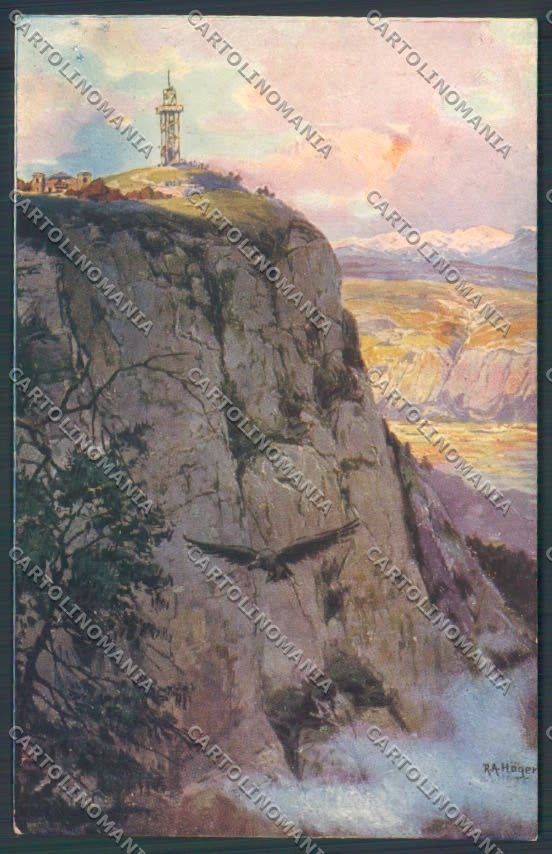 Trento Passo della Mendola cartolina ZB0978 – fronte