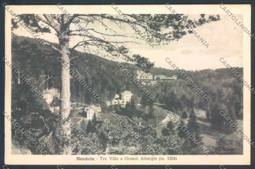 Trento Passo della Mendola cartolina ZB0981 – fronte