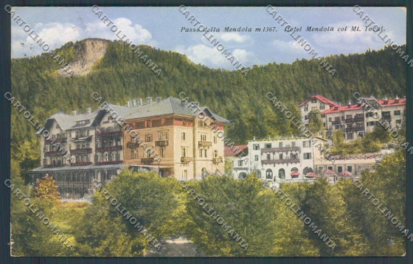 Trento Passo della Mendola cartolina ZB0983 – fronte