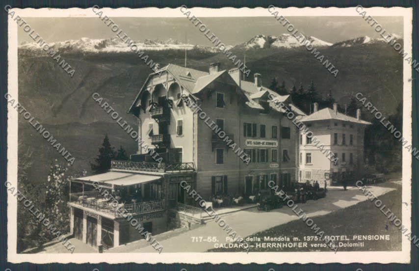 Trento Passo della Mendola Foto cartolina ZB0989 – fronte