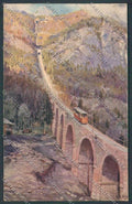 Trento Passo della Mendola Funicolare cartolina ZB0991 – fronte