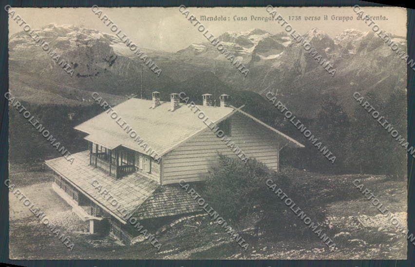 Trento Passo della Mendola cartolina ZB0994 – fronte