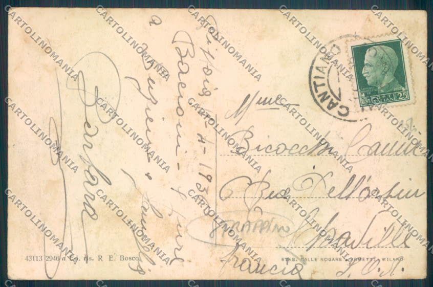 Trento Levico Terme Vetriolo STRAPPINO cartolina ZB1009 – retro