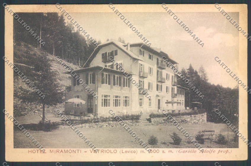 Trento Levico Terme Vetriolo cartolina ZB1011 – fronte