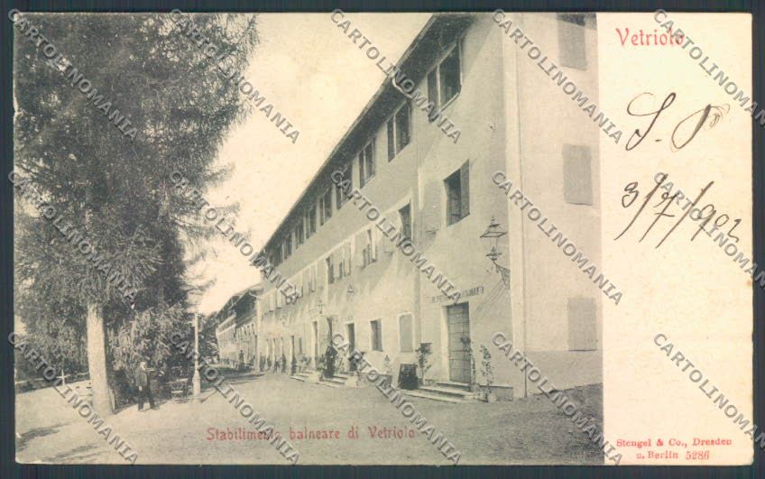 Trento Levico Terme Vetriolo Poste cartolina ZB1016 – fronte