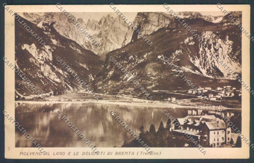 Trento Molveno cartolina ZB1032 – fronte