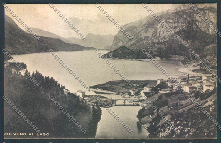 Trento Molveno cartolina ZB1035 – fronte